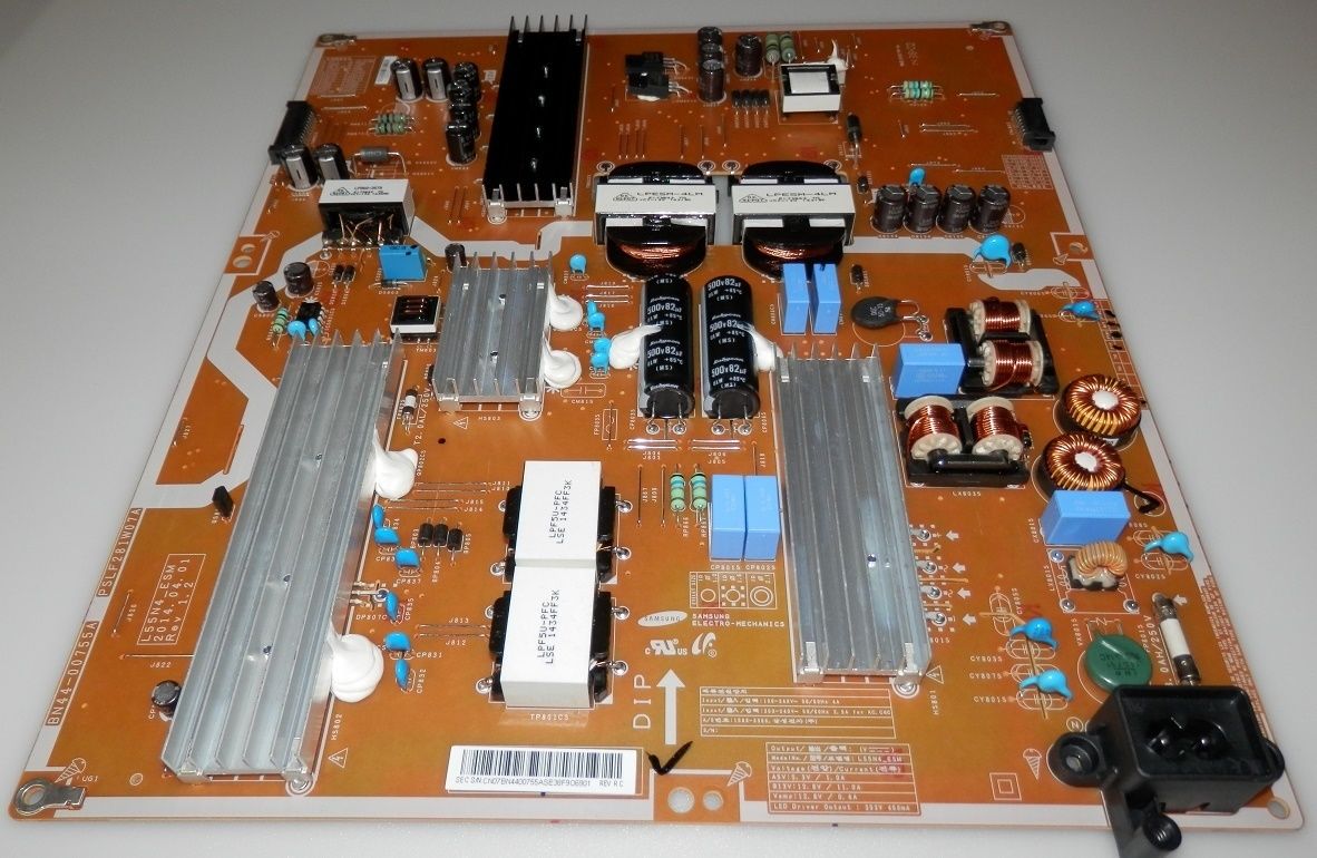 Samsung UN50HU7000FXZA BN44-00755A Power Supply Board tested - Click Image to Close